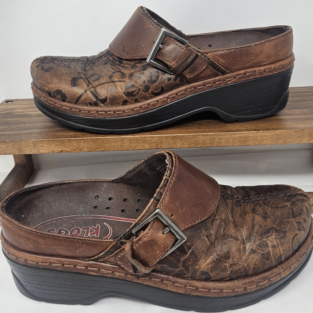Klogs Austin Tooled Leather Women’s 7.5